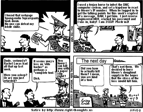 My Ted Rall Photoshop challenge entry